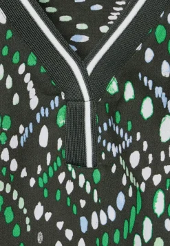 Blouse met meerkleurige print