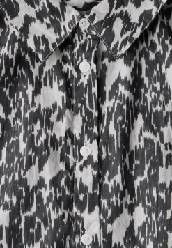 Blouse met minimale print