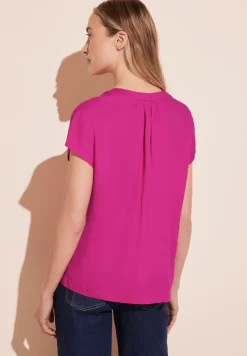 Blouse met mouwaanzet