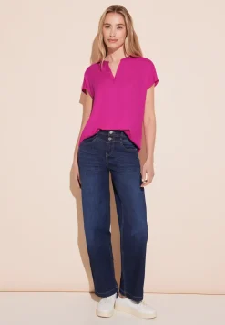 Blouse met mouwaanzet