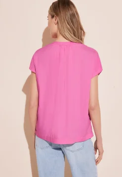 Blouse met mouwaanzet