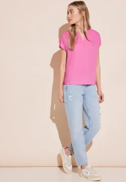 Blouse met mouwaanzet