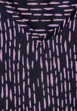 Blouse met onopvallende print