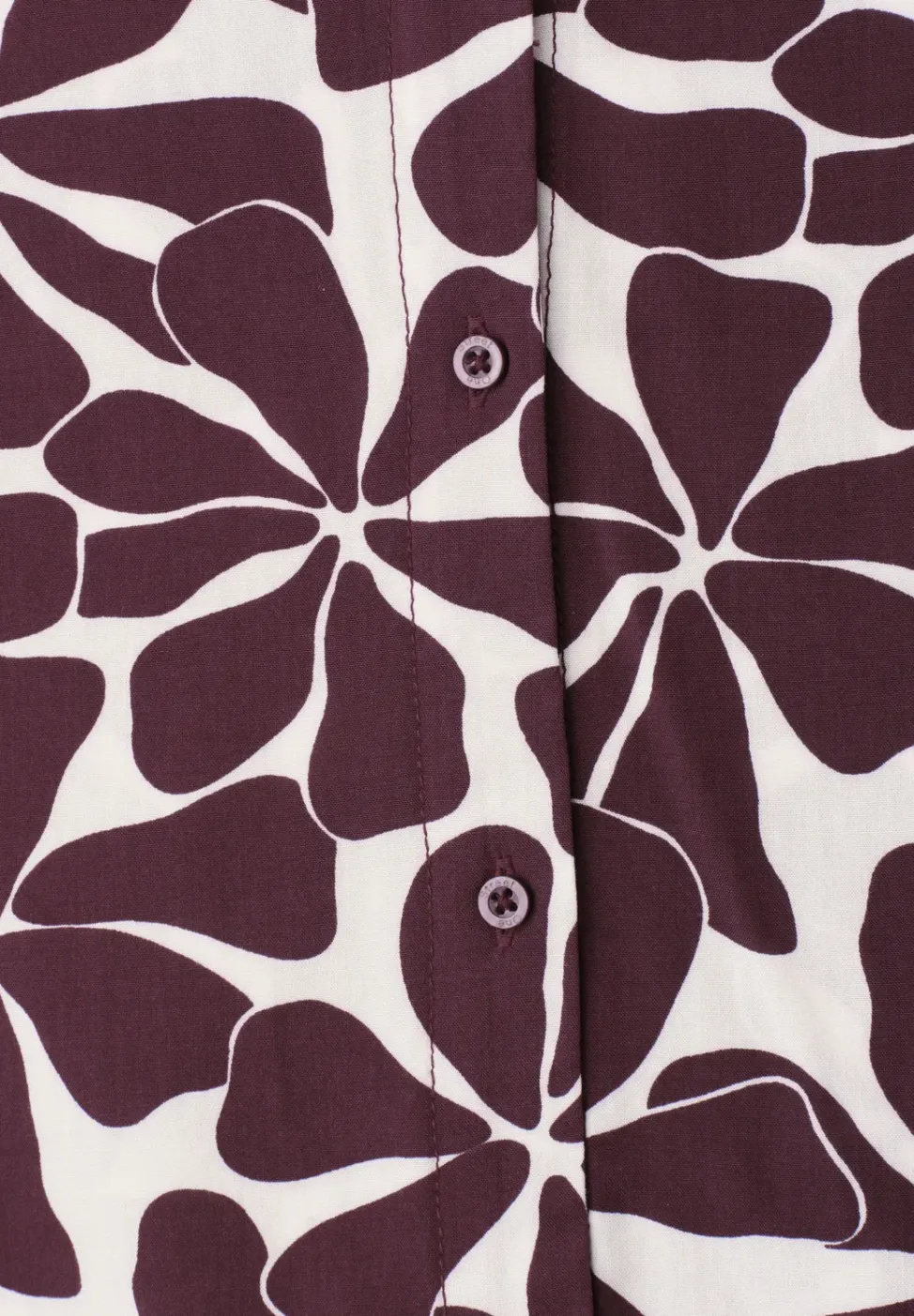 Blouse met overhangende schouders en bowlingkraag