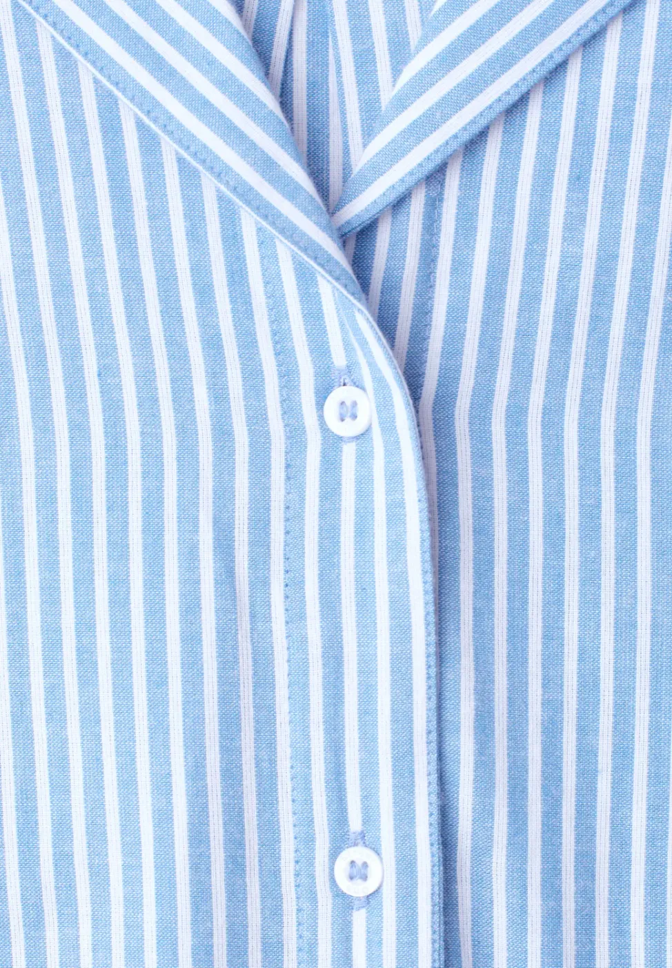Blouse met overhangende schouders en bowlingkraag