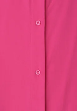 Blouse met overhangende schouders en bowlingkraag