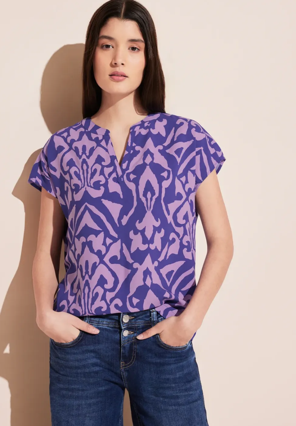 Blouse met print