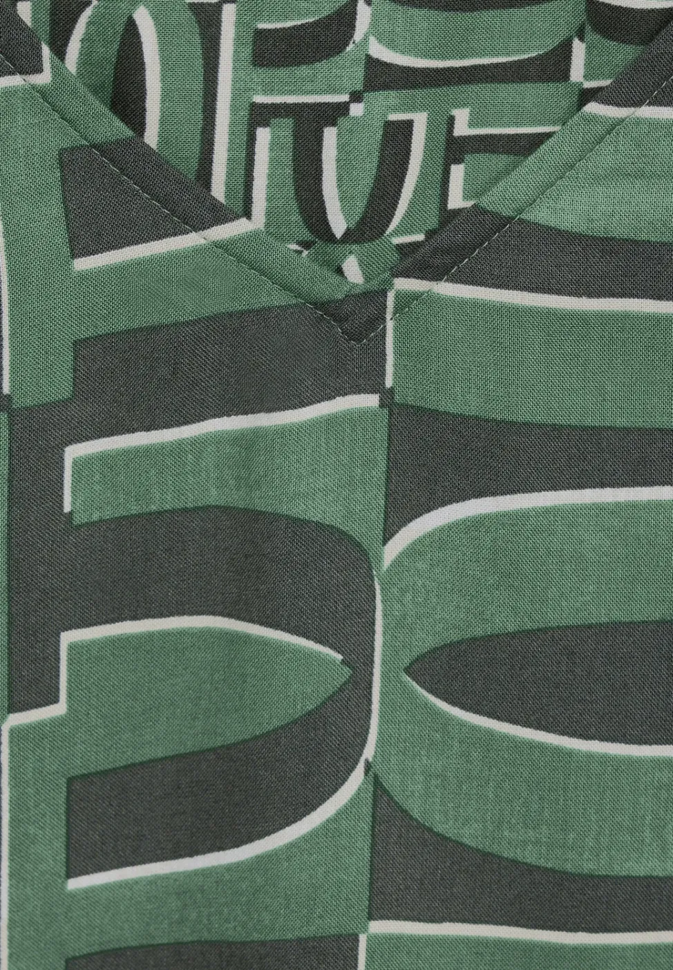 Blouse met print en mouwdetail