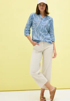 Blouse met printmix