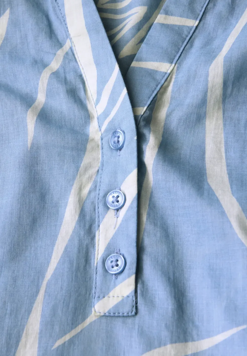 Blouse met printmix