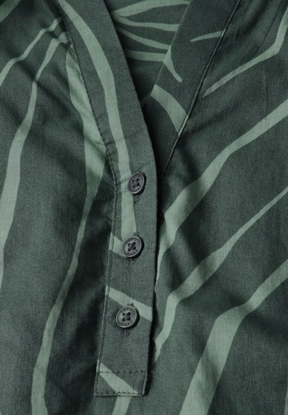 Blouse met printmix