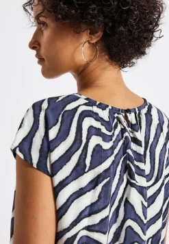 Blouse met rimpels