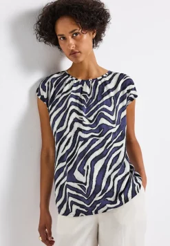 Blouse met rimpels