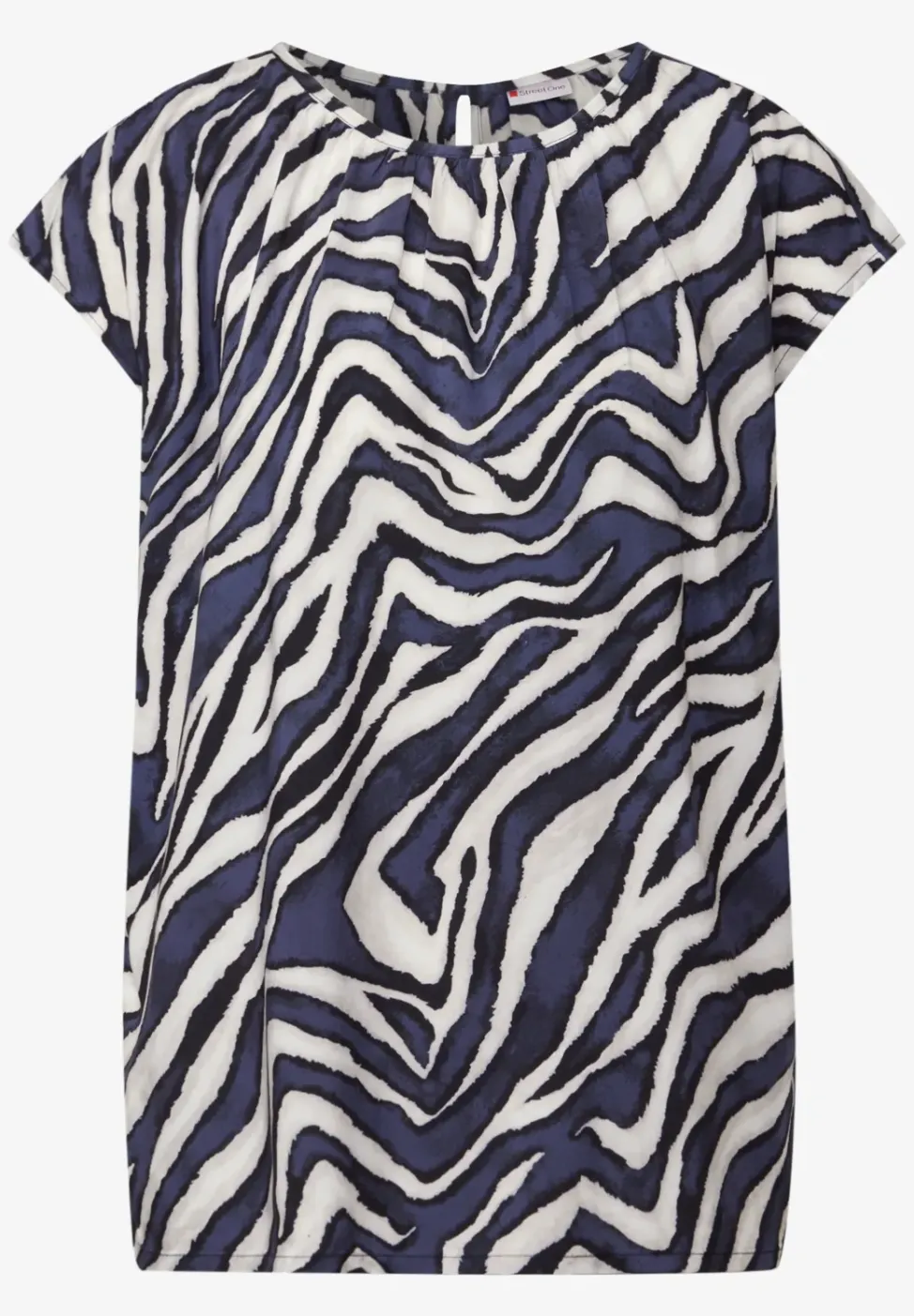 Blouse met rimpels