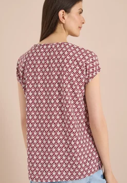 Blouse met ronde hals