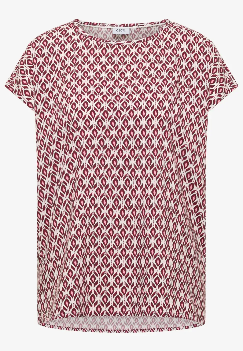 Blouse met ronde hals