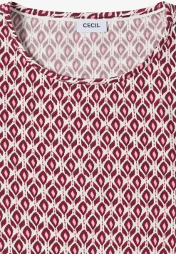 Blouse met ronde hals