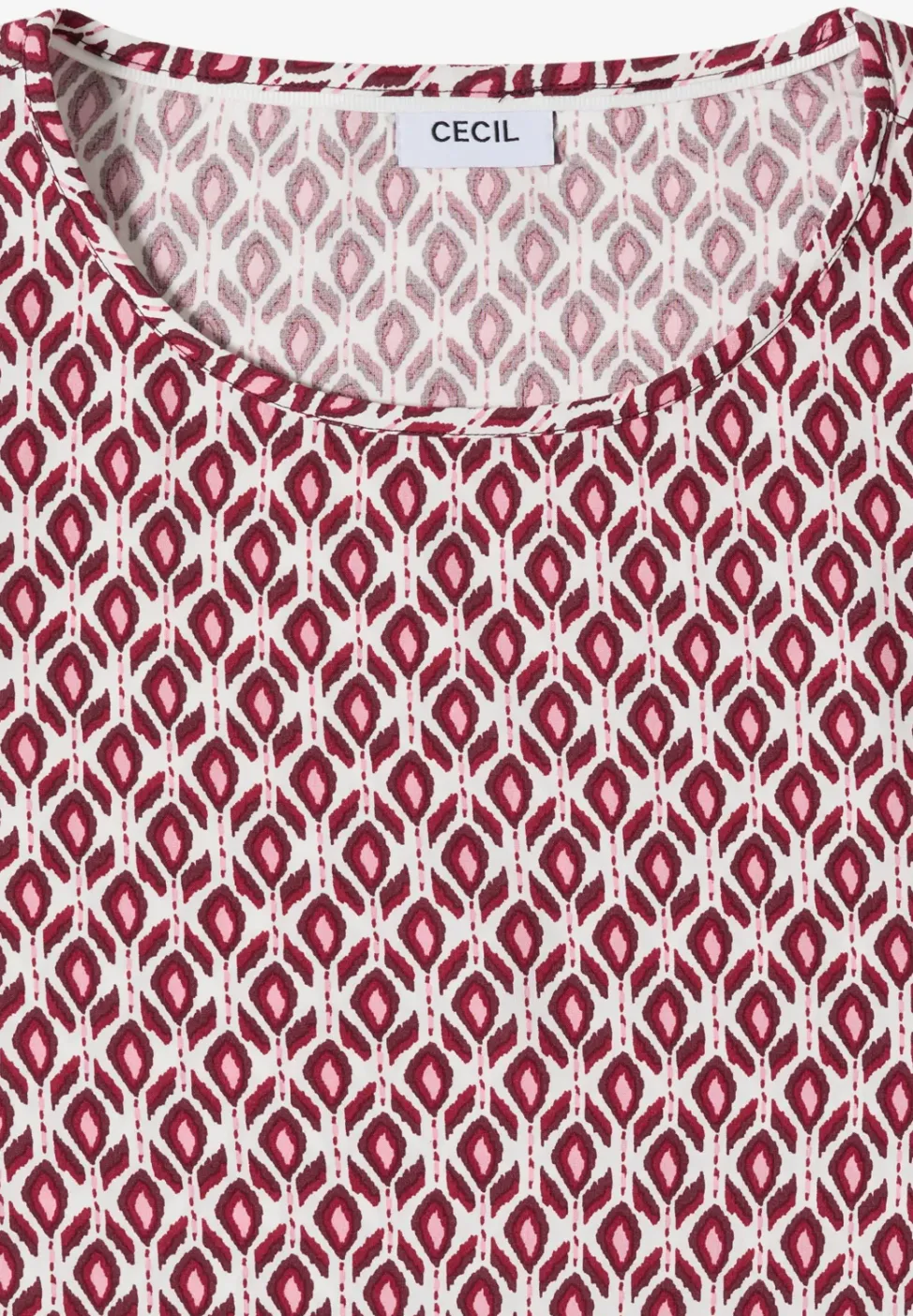 Blouse met ronde hals
