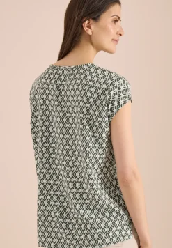 Blouse met ronde hals