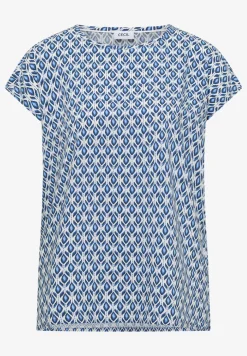 Blouse met ronde hals