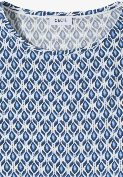 Blouse met ronde hals