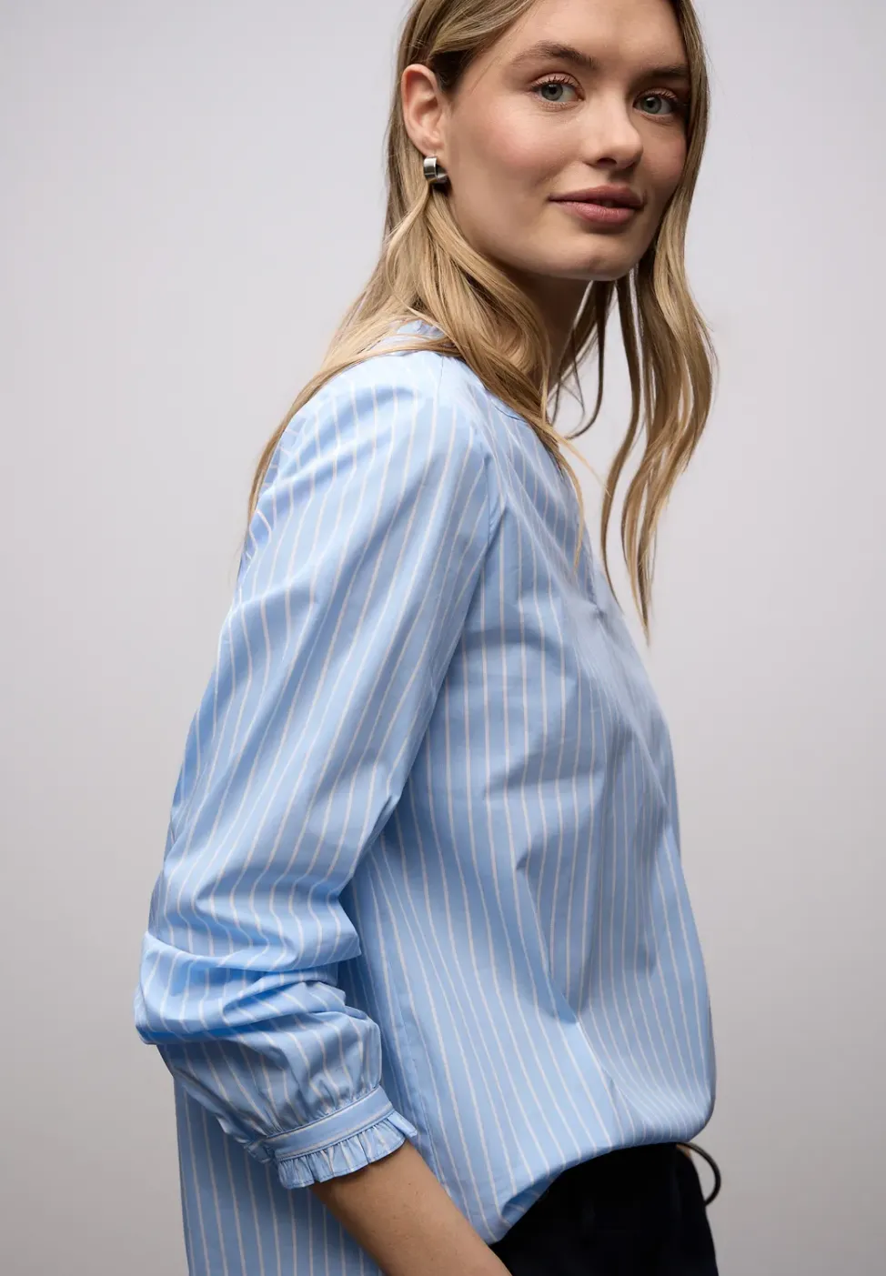 Blouse met ruches