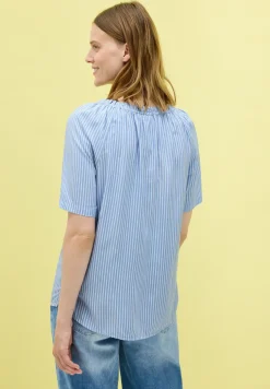 Blouse met Stretch kraag