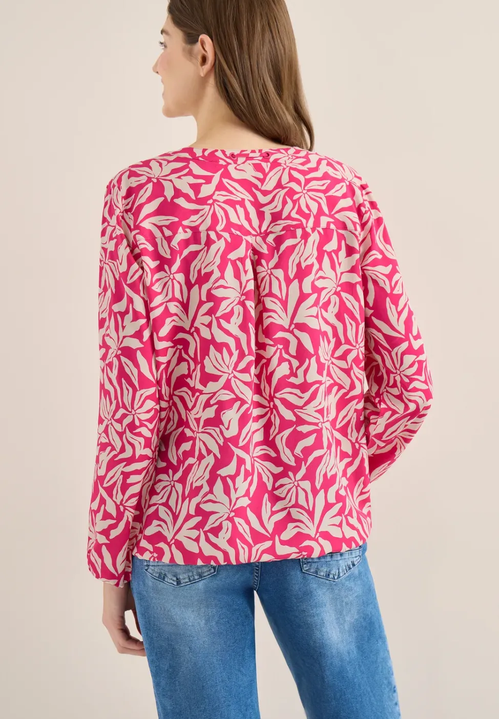 Blouse met touwtjes