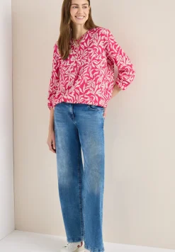 Blouse met touwtjes