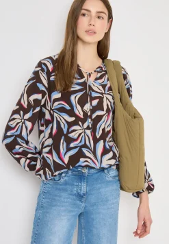 Blouse met touwtjes
