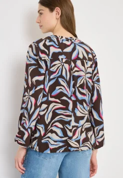 Blouse met touwtjes