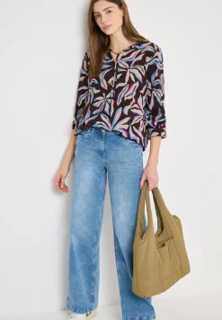Blouse met touwtjes
