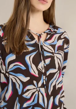 Blouse met touwtjes