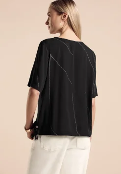 Blouse met trekkoord