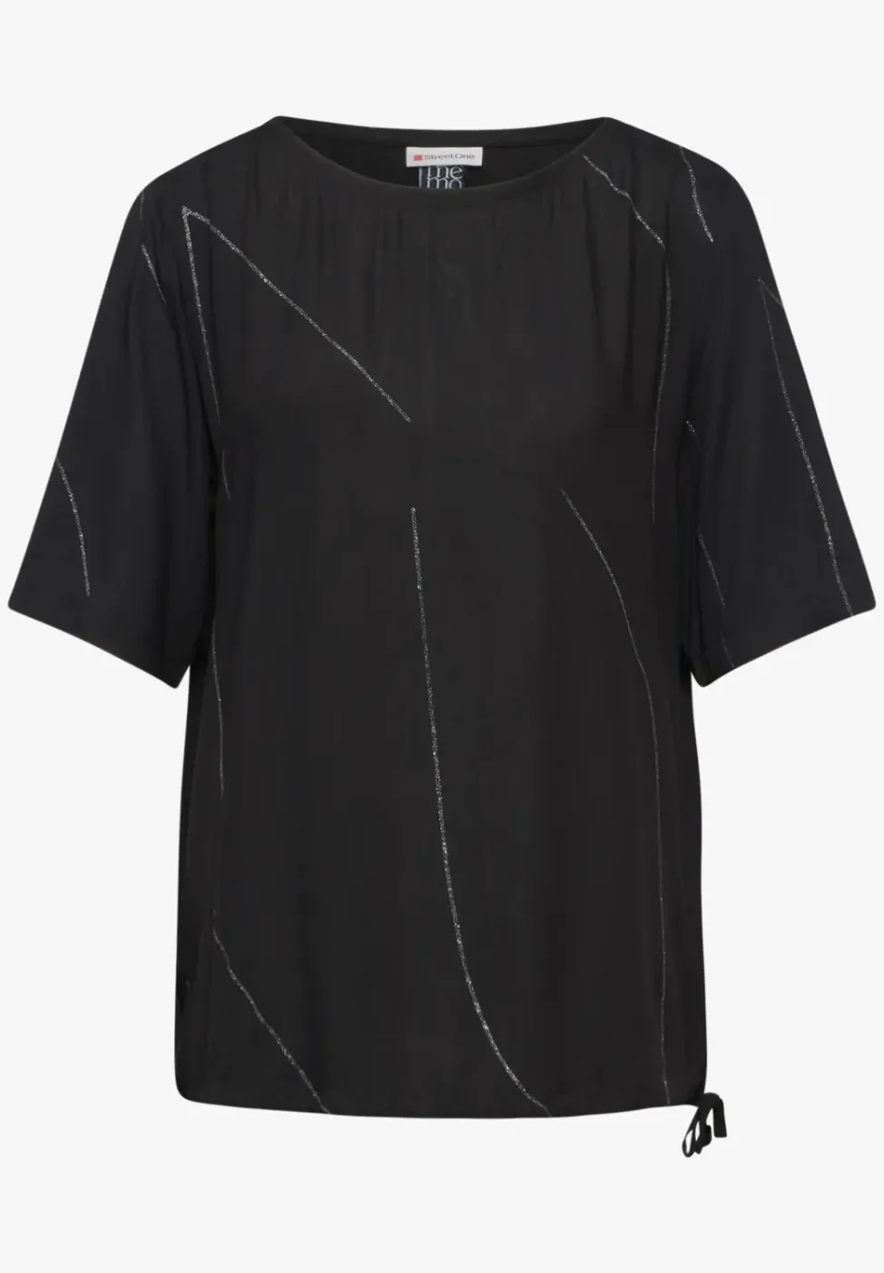 Blouse met trekkoord