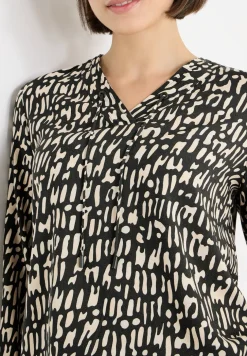 Blouse met trekkoord