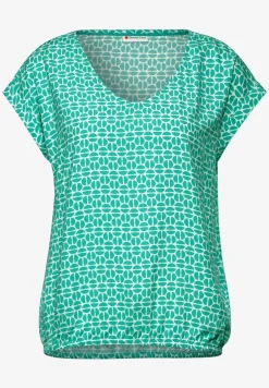 Blouse met V-hals