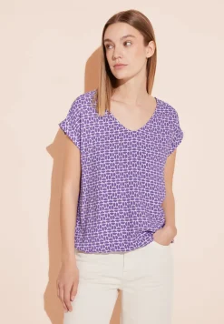 Blouse met V-hals