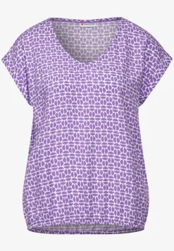 Blouse met V-hals