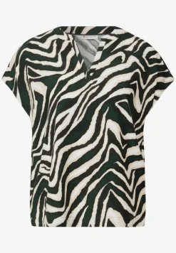 Blouse met zebrapatroon