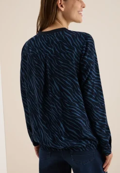 Blouse met zebraprint