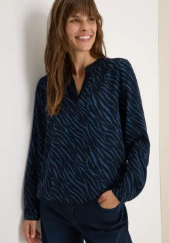 Blouse met zebraprint