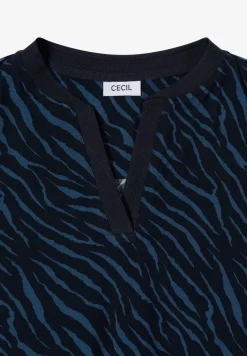 Blouse met zebraprint