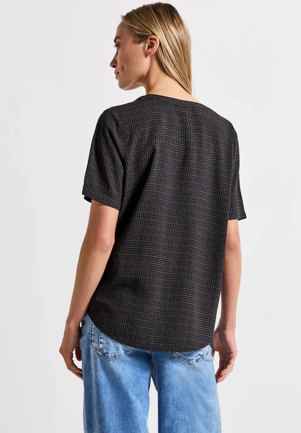 Blouse shirt met omslag