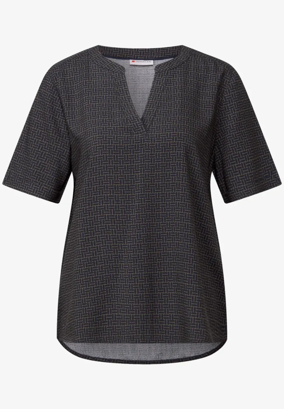 Blouse shirt met omslag