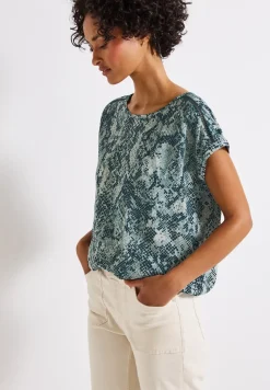 Blouse shirt met tape details