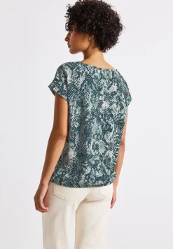 Blouse shirt met tape details