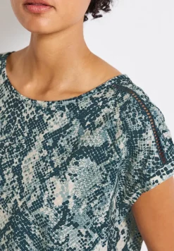Blouse shirt met tape details