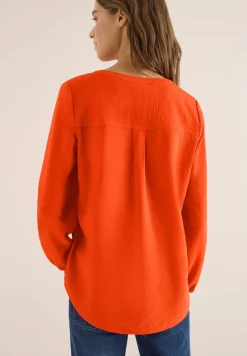 Blouse in effen kleur