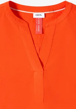 Blouse in effen kleur